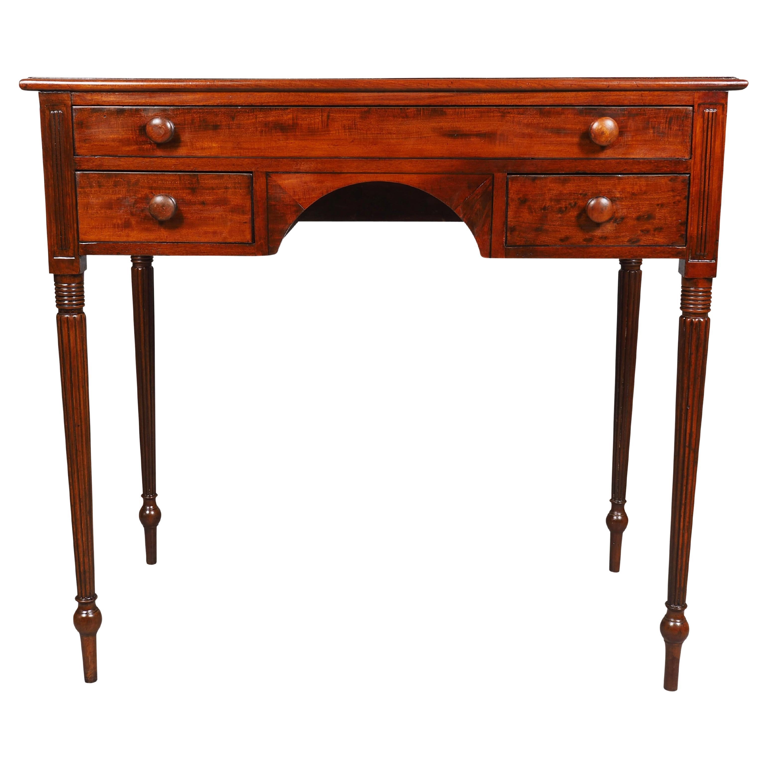 American Matched Pair Of Federal Mahogany Servers For Sale