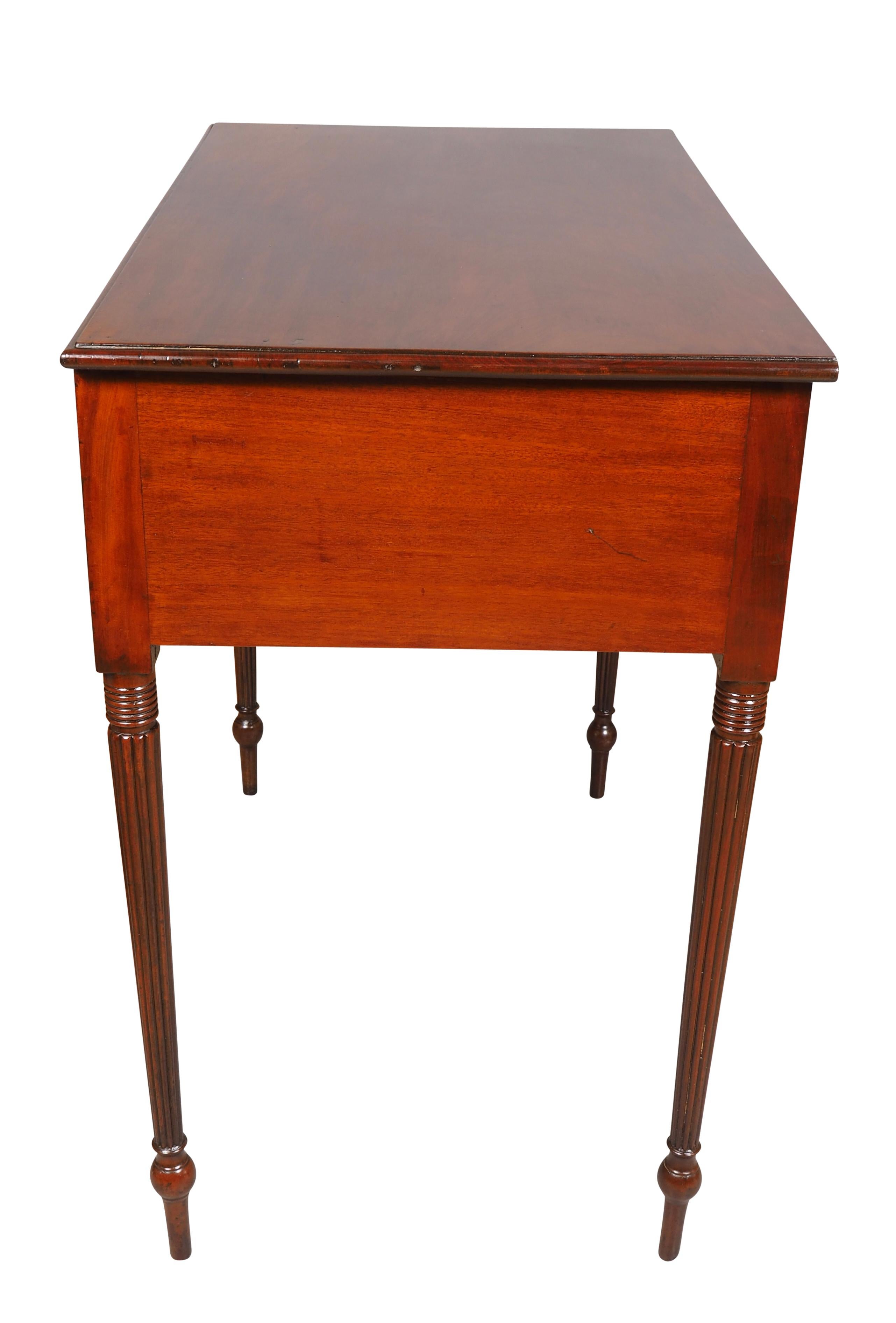 Matched Pair Of Federal Mahogany Servers For Sale 2