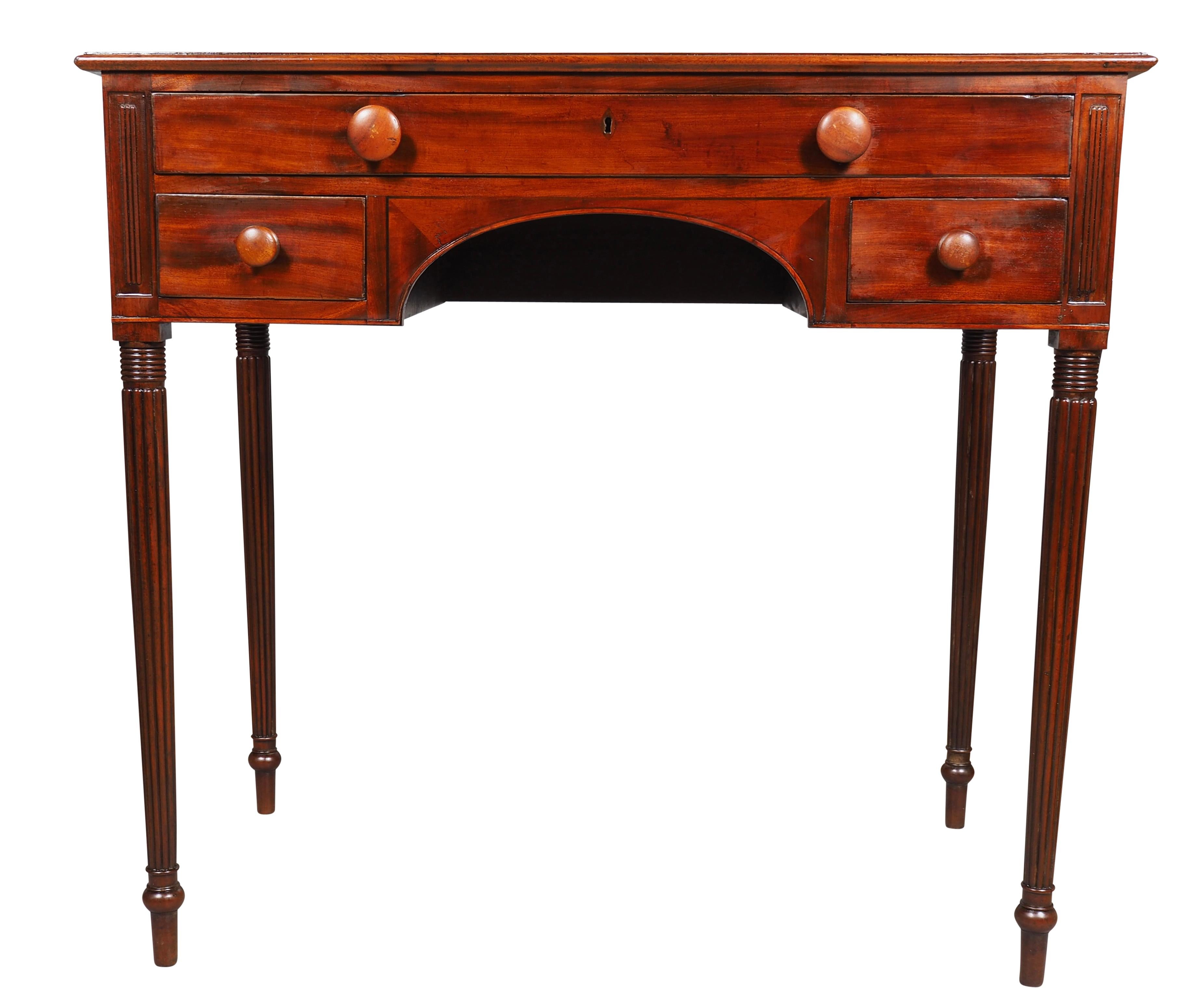 Matched Pair Of Federal Mahogany Servers For Sale 4