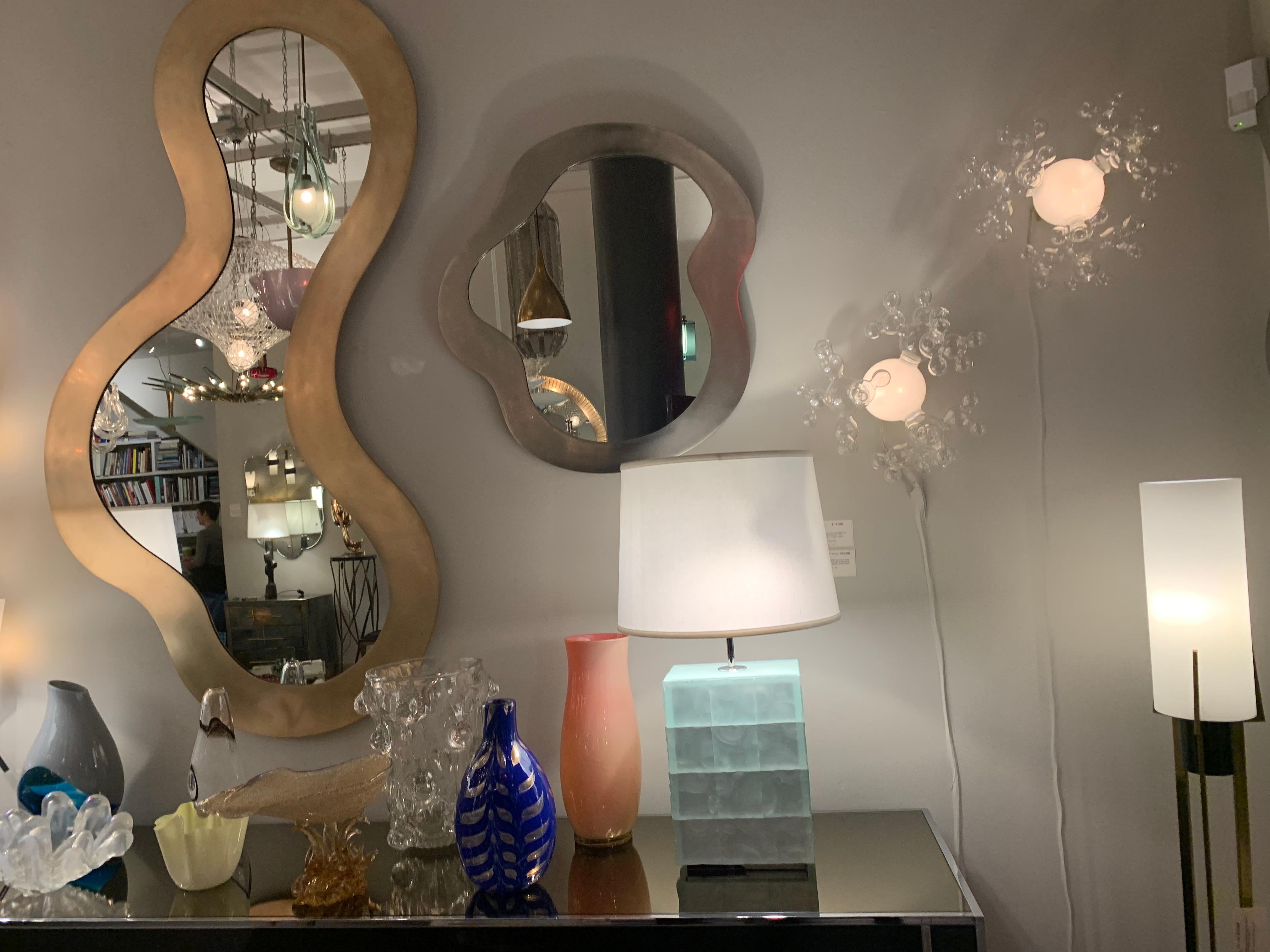Matched Pair of Glass “Bubble” Sconces by Simone Crestani, Italy, 2018 For Sale 2