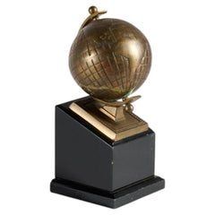 Matched Pair of Globe Bookends, United States, 20th century