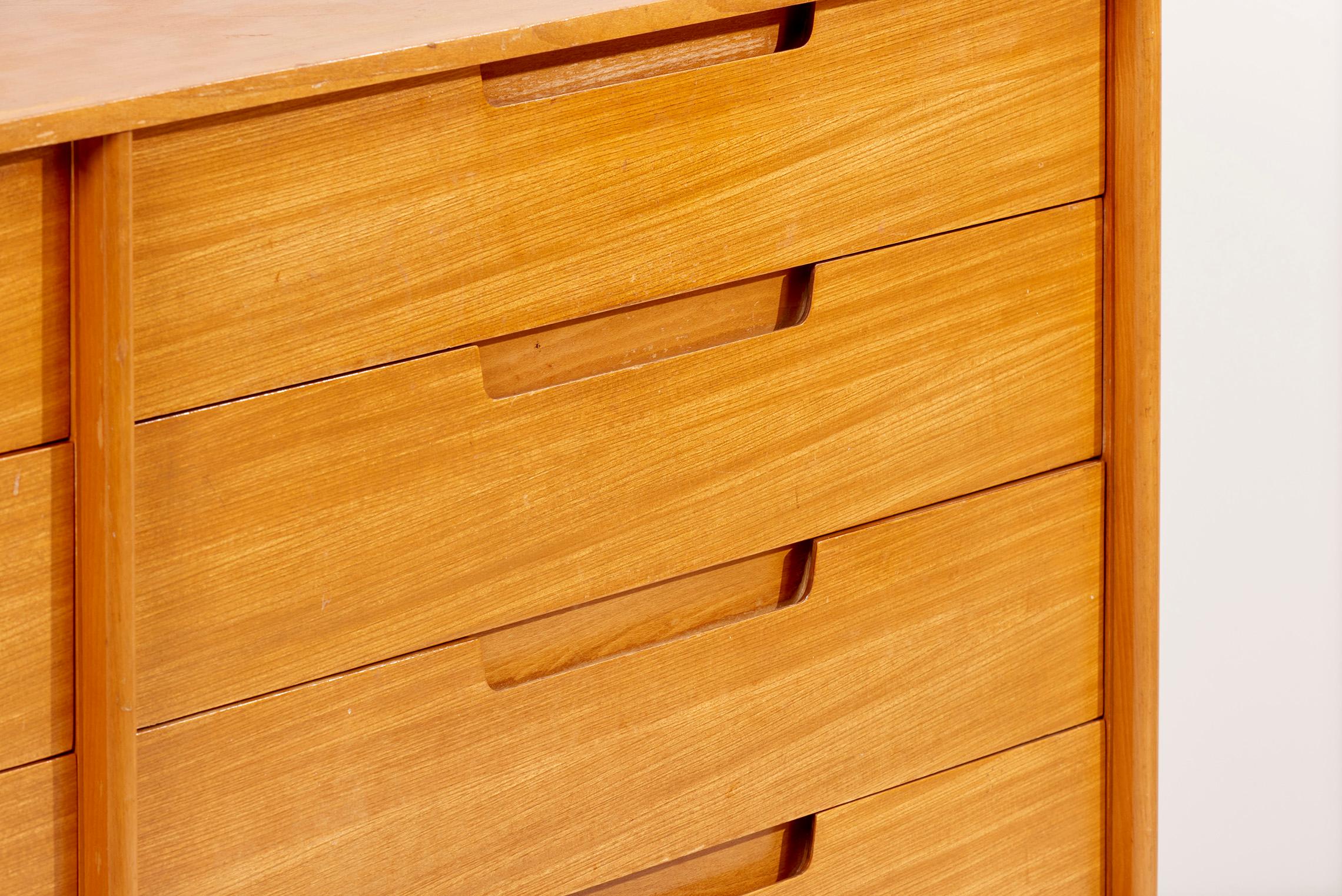 Mid-Century Modern Matched Pair of Milo Baughman Dressers for Drexel, USA, 1950s