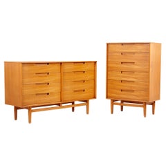 Matched pair of Milo Baughman Dressers for Drexel USA - 1950s