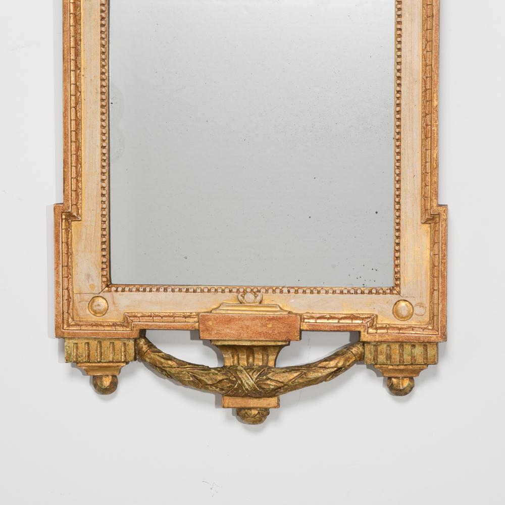 Matched Pair of Swedish Gustavian Mirrors, circa 1780 For Sale 1
