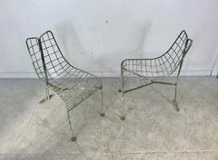 Paire assortie de chaises longues "Capricorne" Vladimir Kagan pour Kagan Dreyfuss 1950