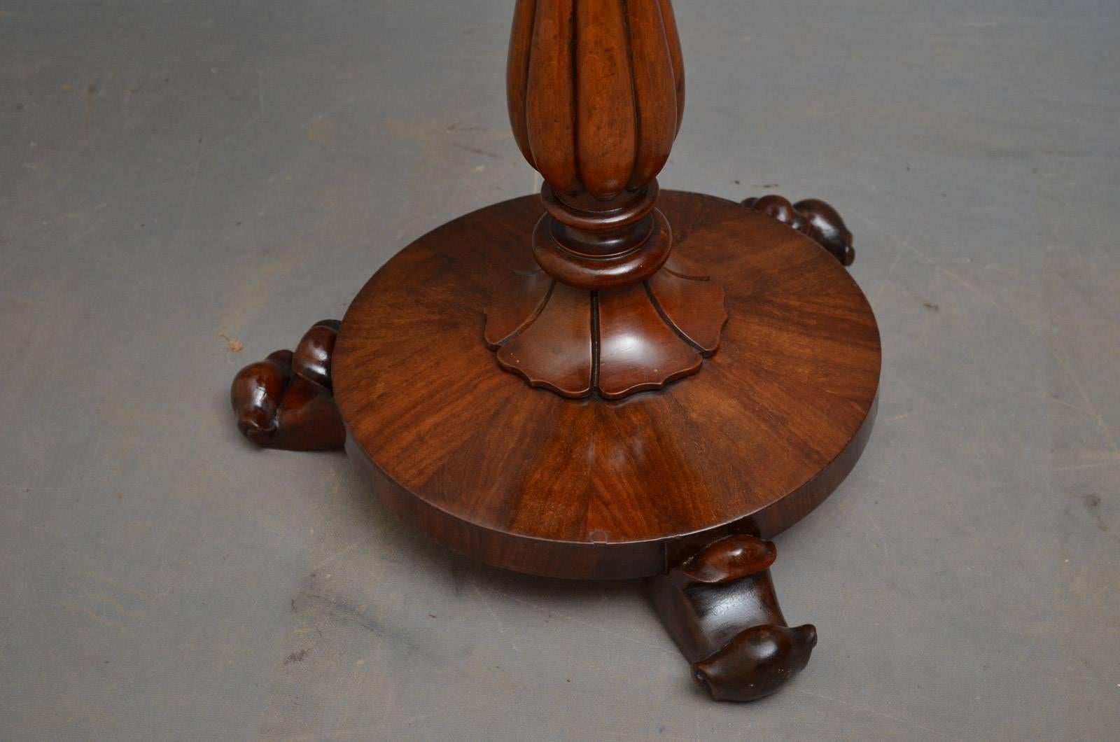 Matched Pair of William IV Mahogany Coffee Tables 2