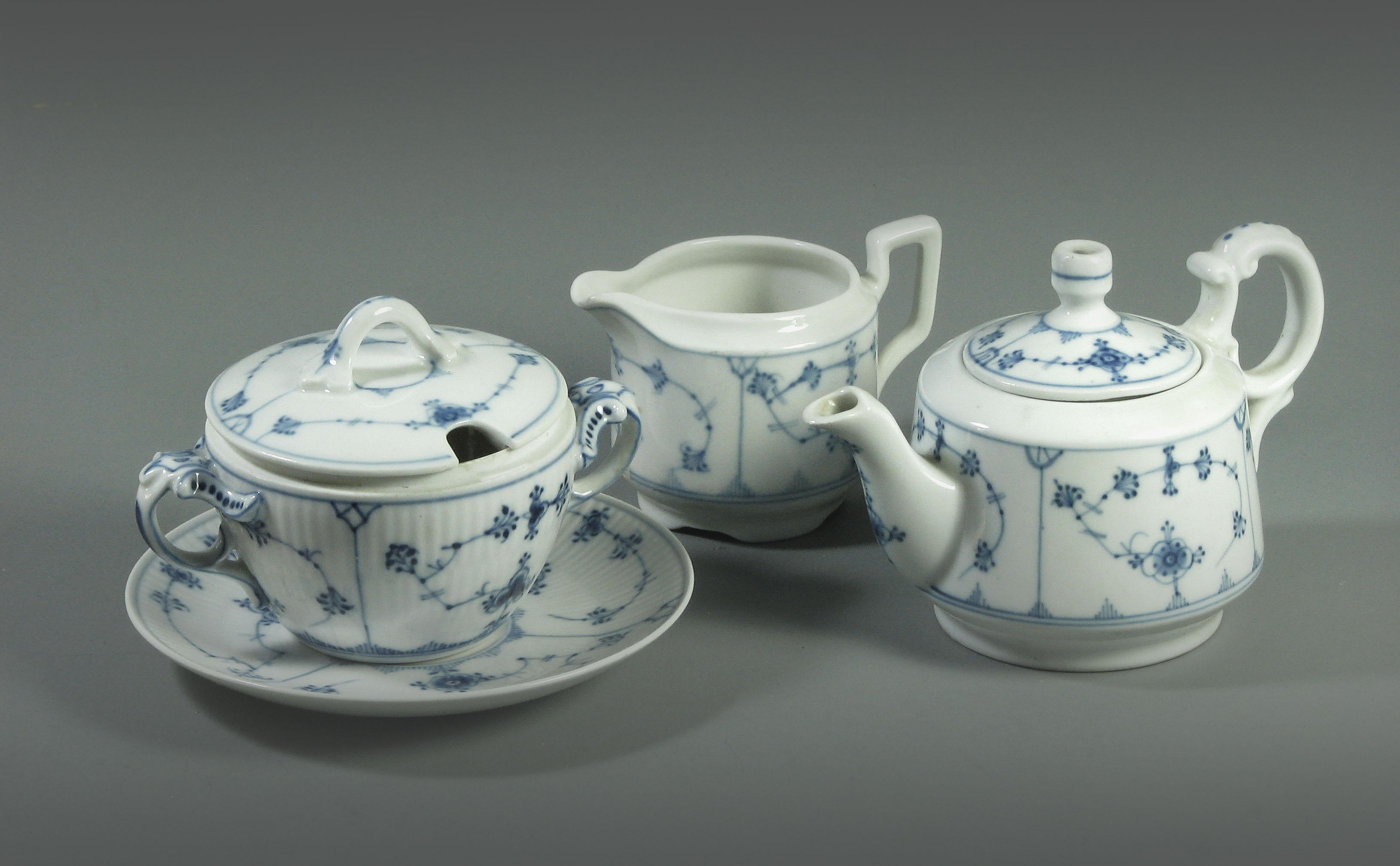 friesisch blau teeservice