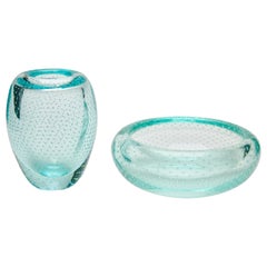 Set di bicchieri a bolla abbinati di Gunnel Nyman 'Nuutajarvi', circa 1950
