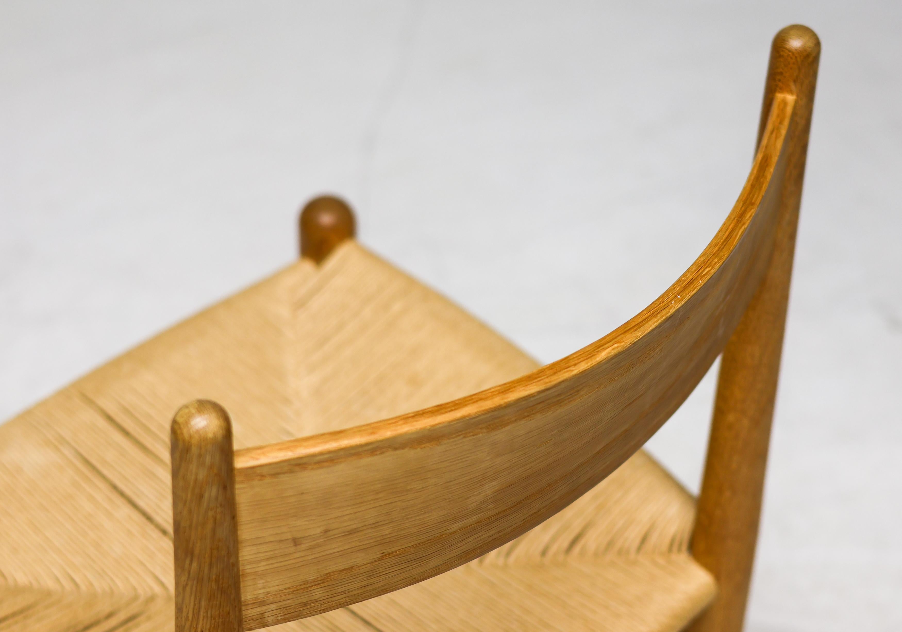 20th Century Matching CH36 Dining Chairs, Soap Treated Oak by Hans J. Wegner for Carl Hansen For Sale