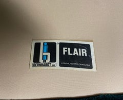 Matching Pair 1970s Emerald Green Mohair Hex Lounge Chairs "Flair" Bernhardt