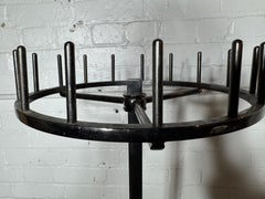 Matching pair metal and lucite Tie / Scarf rotating stands / Store Display