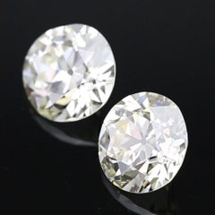 Old Europoean Diaomds 8.24ct Total Weight Matching Pair