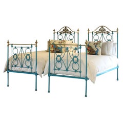 Matching Pair of Antique Beds MPS40 - Quote 20088