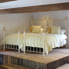 Matching Pair of Cream Beds, MP53