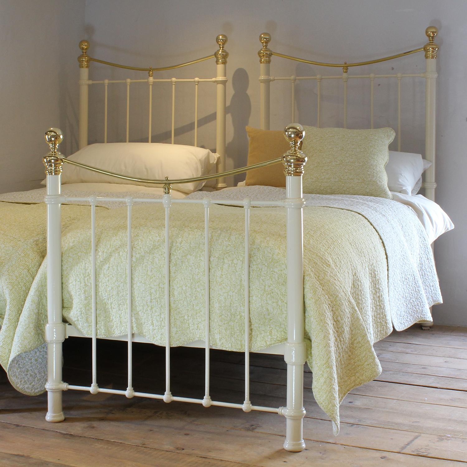 Victorian Matching Pair of Cream Beds, MP53