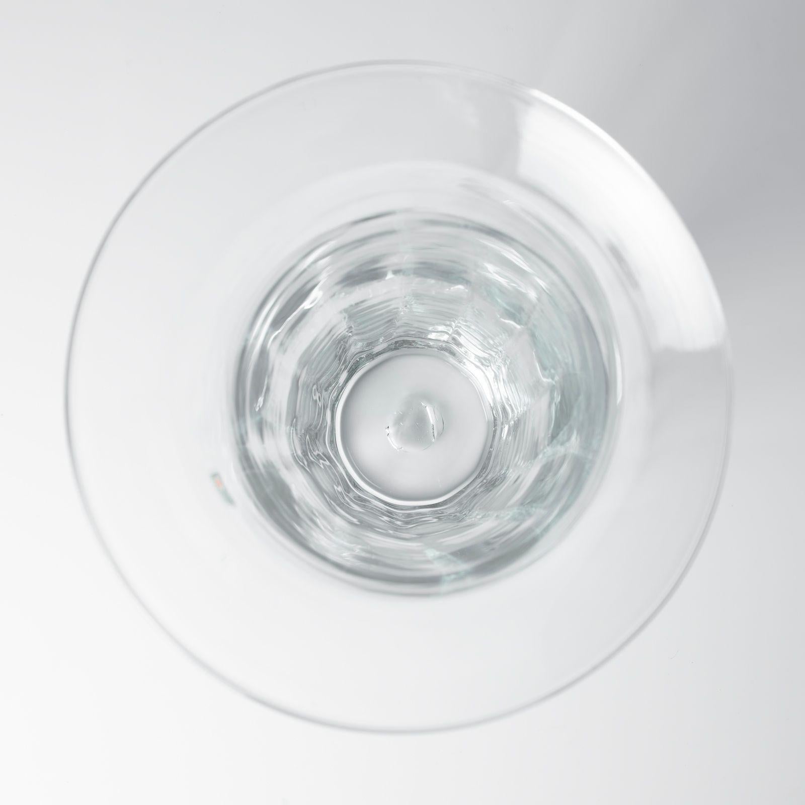 Coppia di grandi vasi di vetro abbinati di Don Shepard per Blenko in vendita 5