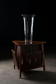 Matching Pair of Large Glass Vases by Don Shepard for Blenko