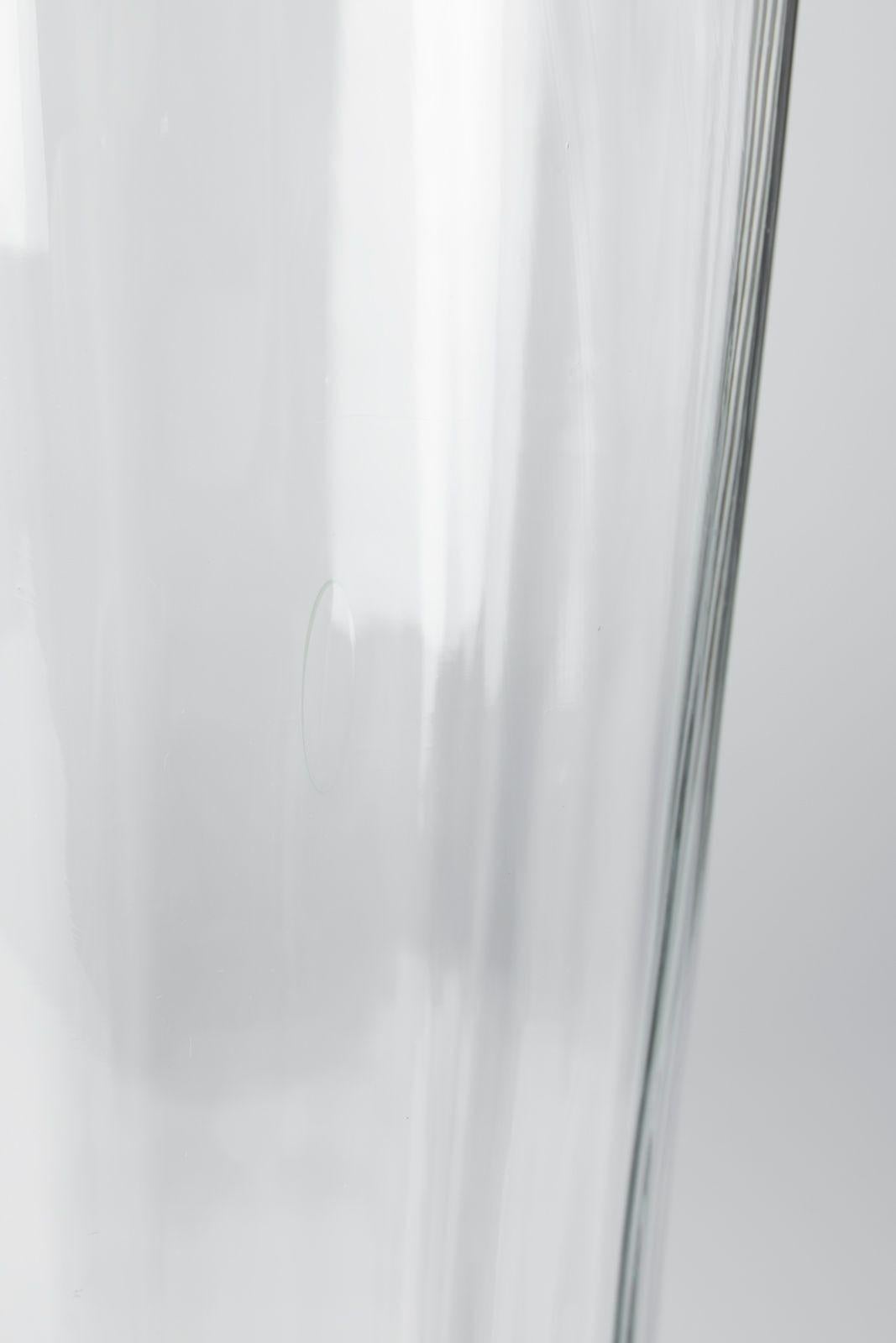 Coppia di grandi vasi di vetro abbinati di Don Shepard per Blenko in vendita 2