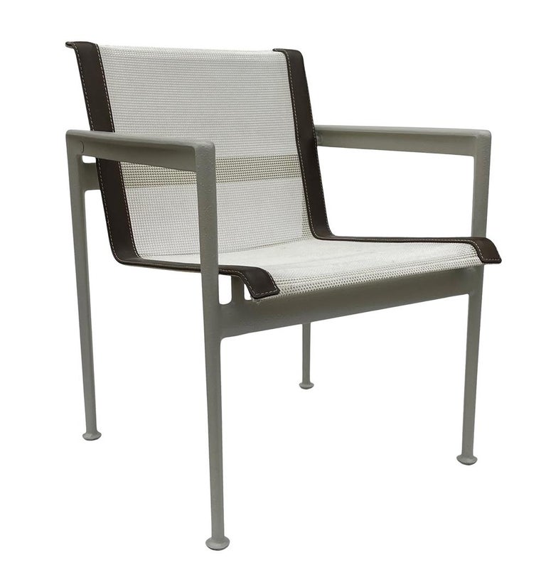 Matching Pair of MidCentury Modern Outdoor Patio Armchairs by Richard