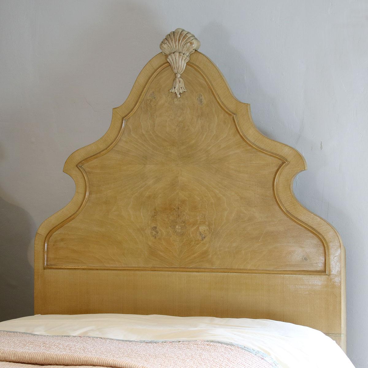English Matching Pair of Queen Anne Style Beds WP29