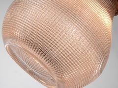 Par a juego de raros apliques prismáticos con forma de pera