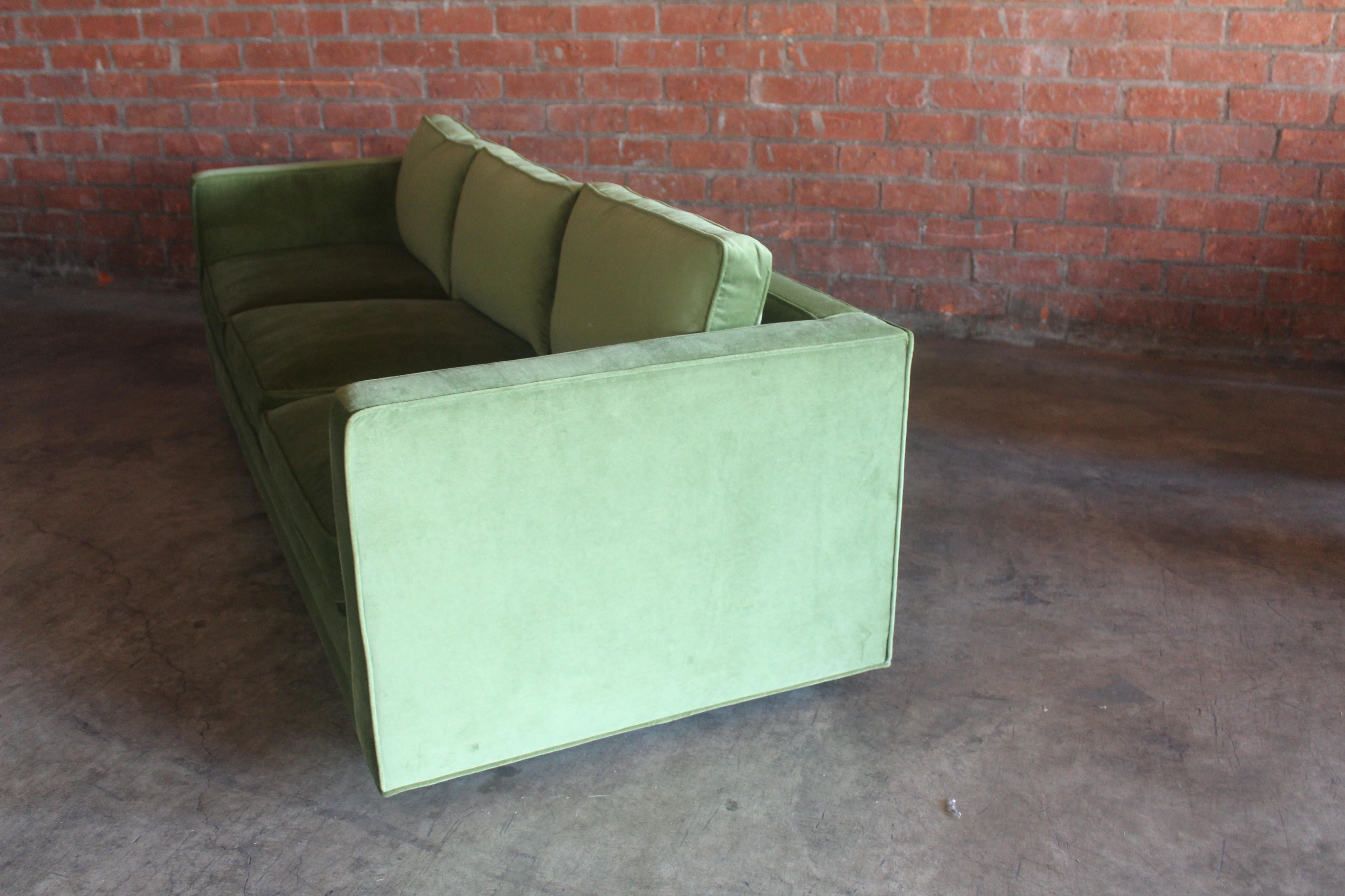 Tuxedo Sofa by Edward Wormley for Dunbar, 1950s. Pair Available, Sold Separately 3