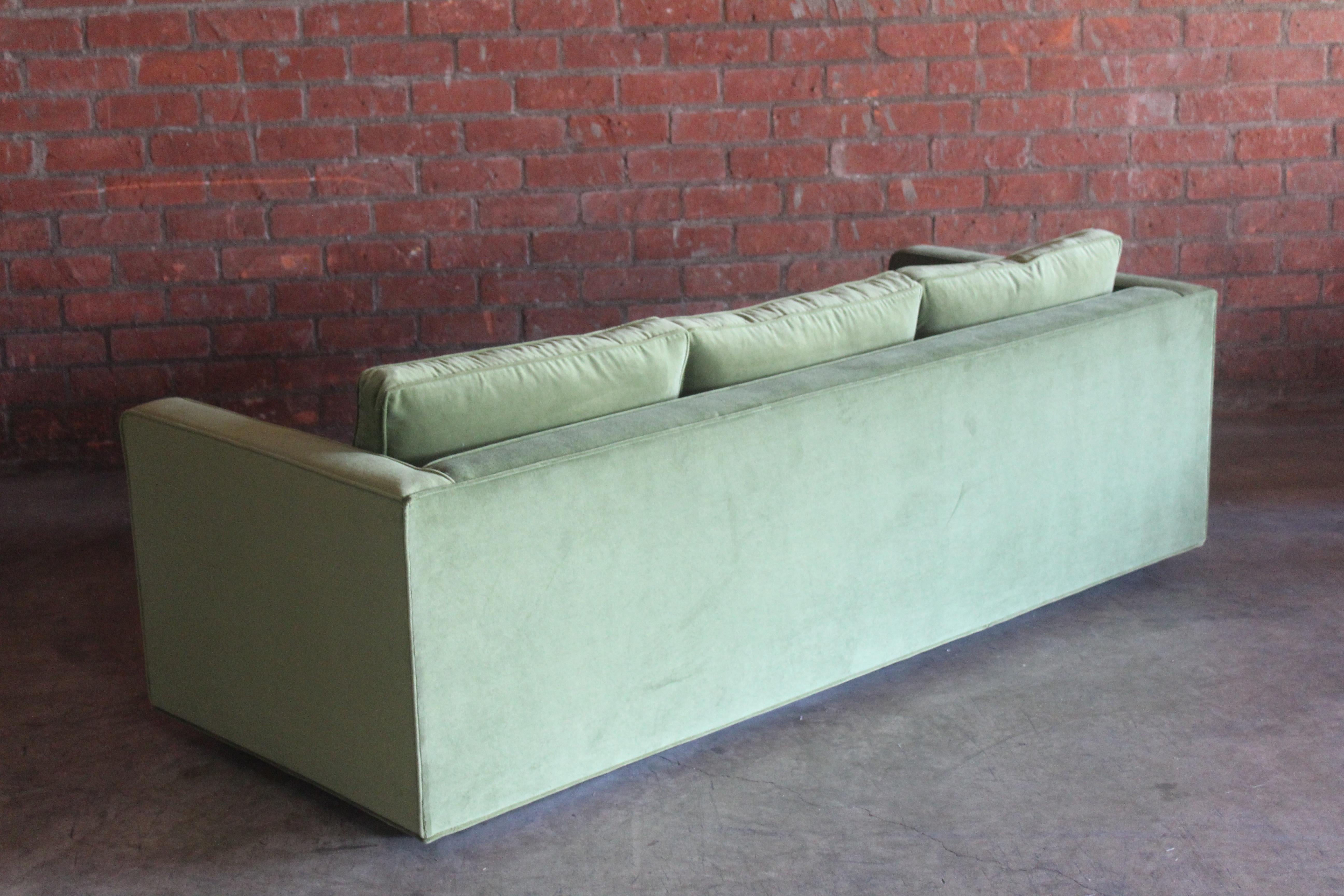 Tuxedo Sofa by Edward Wormley for Dunbar, 1950s. Pair Available, Sold Separately 6