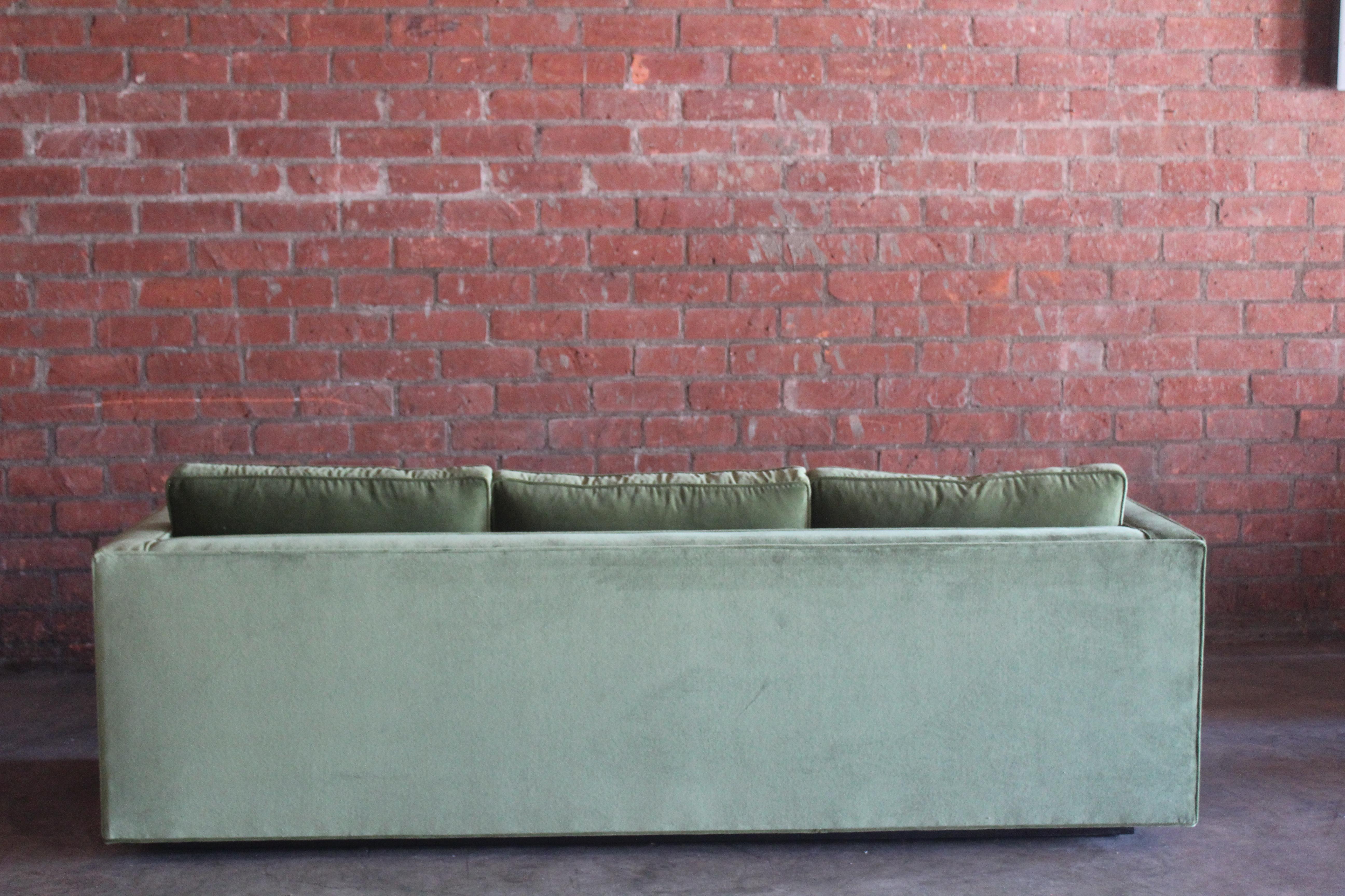 Tuxedo Sofa by Edward Wormley for Dunbar, 1950s. Pair Available, Sold Separately 7