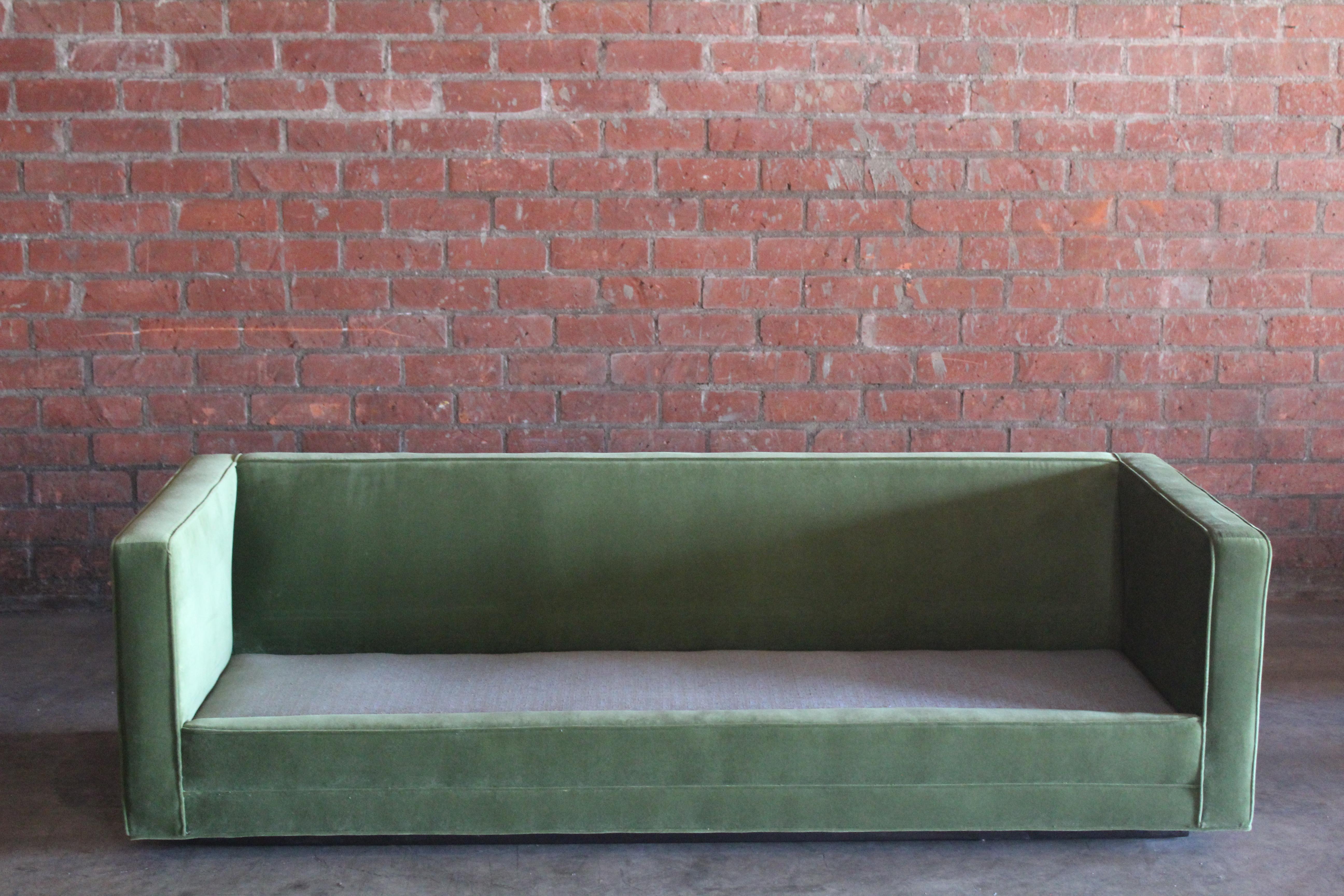 Tuxedo Sofa by Edward Wormley for Dunbar, 1950s. Pair Available, Sold Separately 11