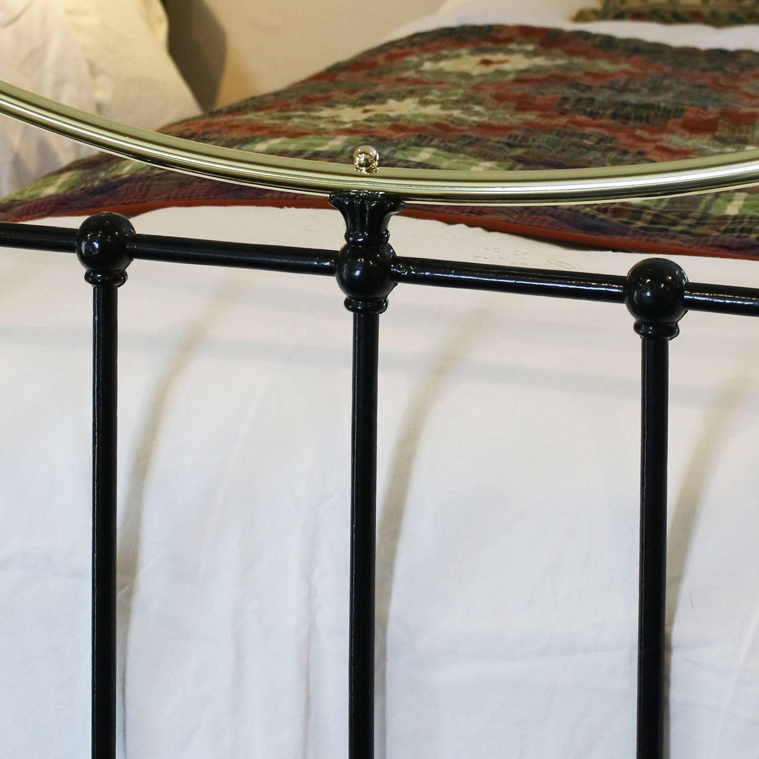 twin brass beds