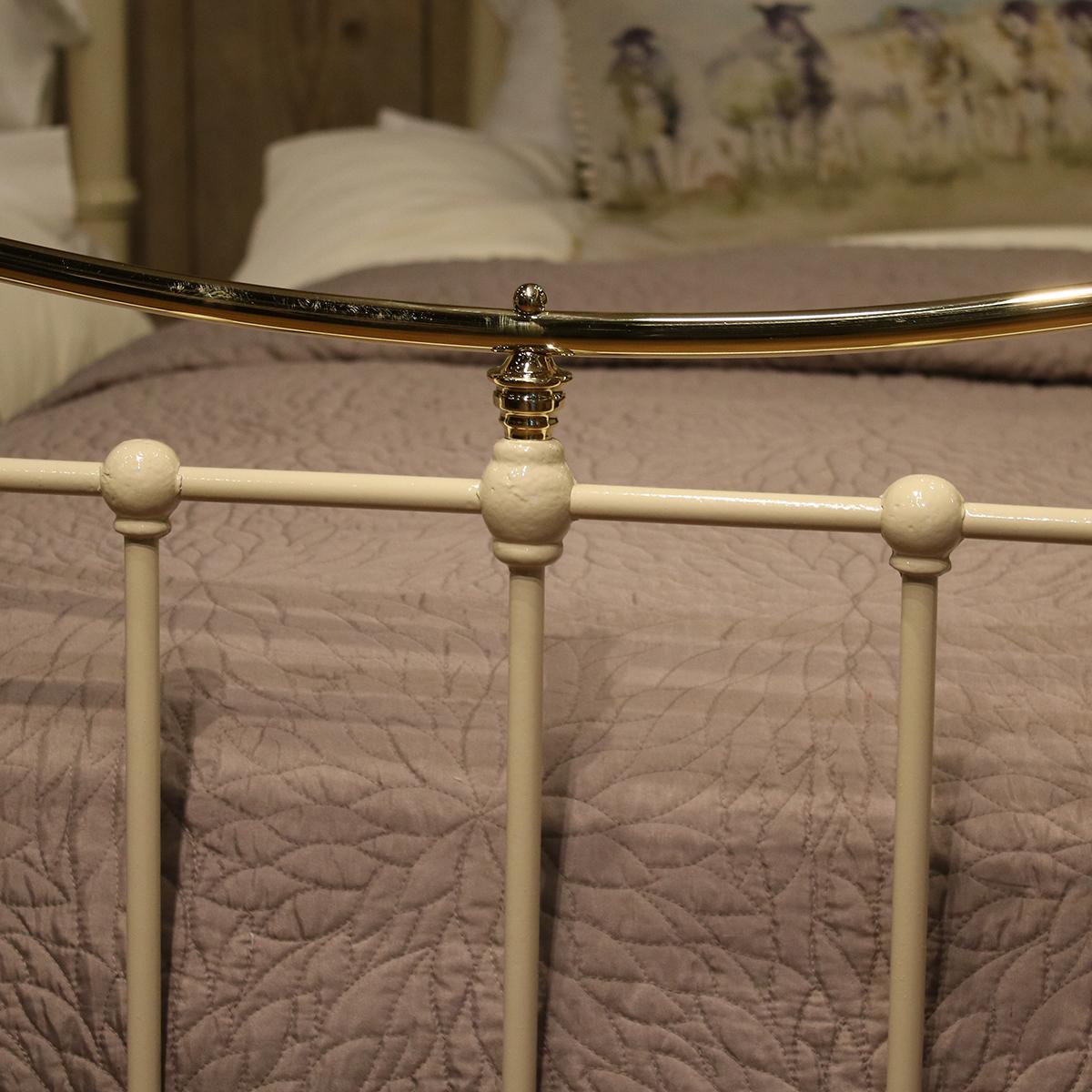 brass bed frame twin