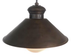 Matching Pair of Vented Train Platform Pendents