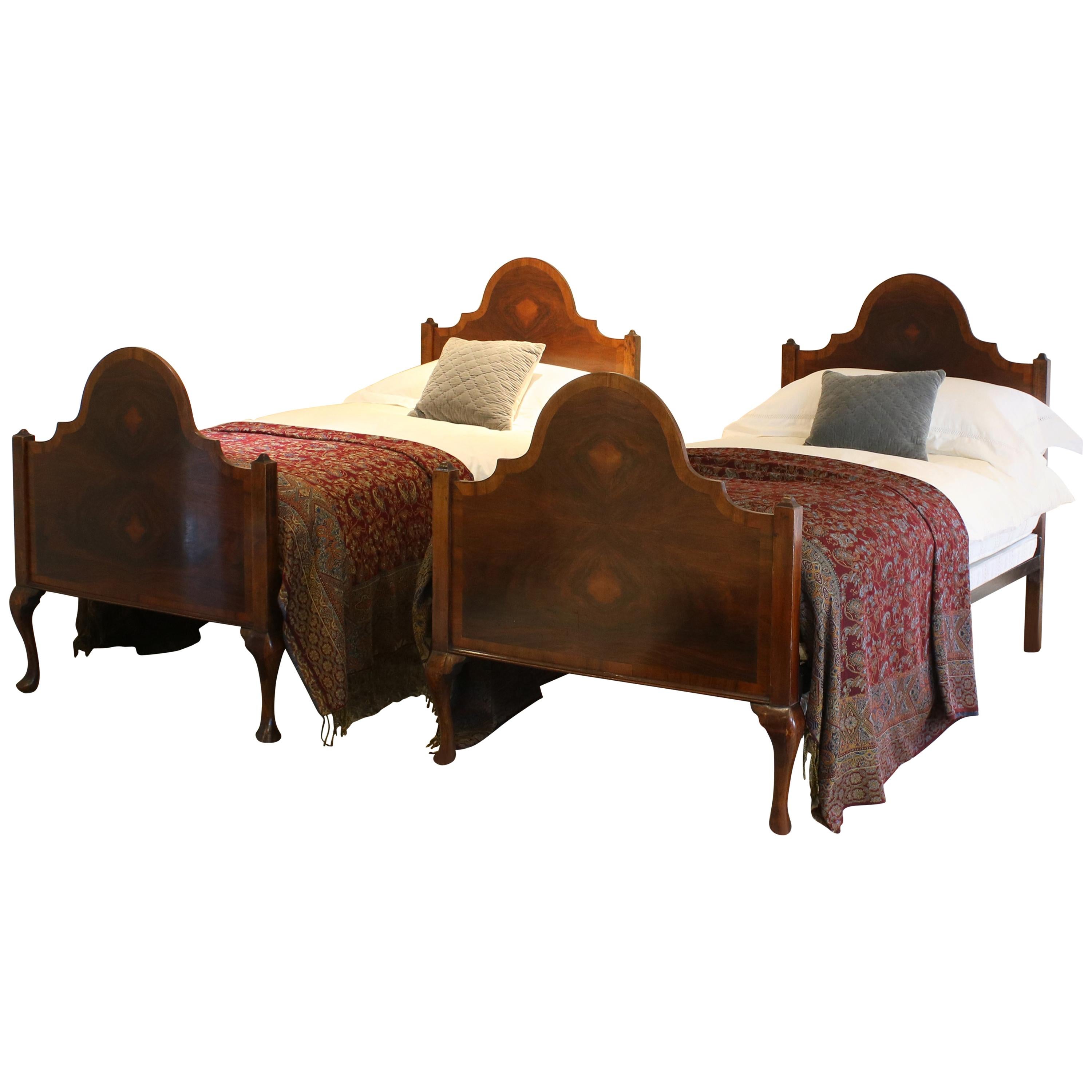 Antique Queen Anne Beds 5 For Sale on 1stDibs
