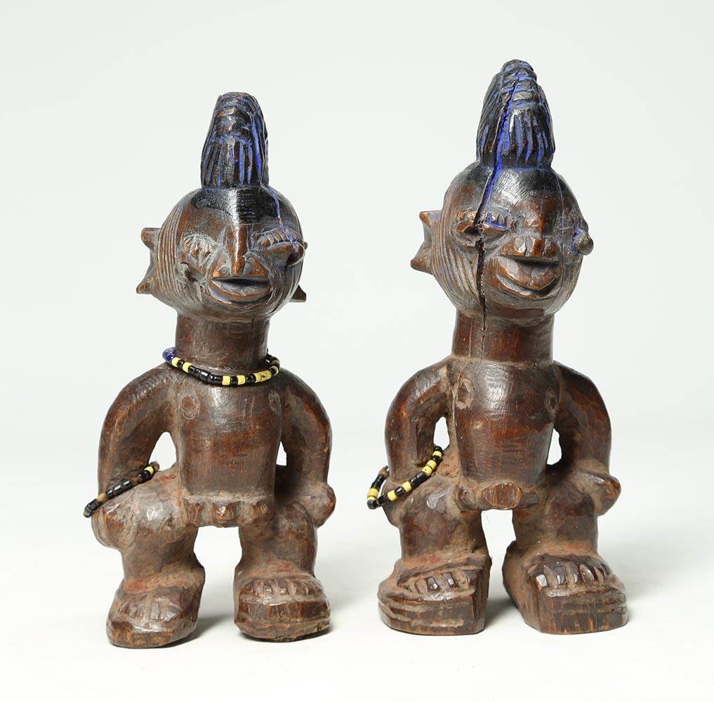 20th Century Matching Pair of Yoruba Twin Figures Ibeji 8