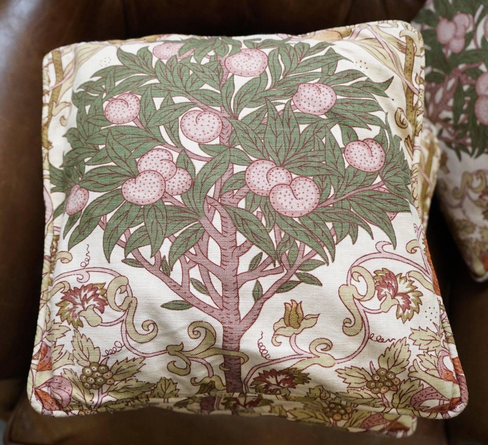 20th Century Matching Set of Liberty's London Scatter Cushions Part of a Large Suite