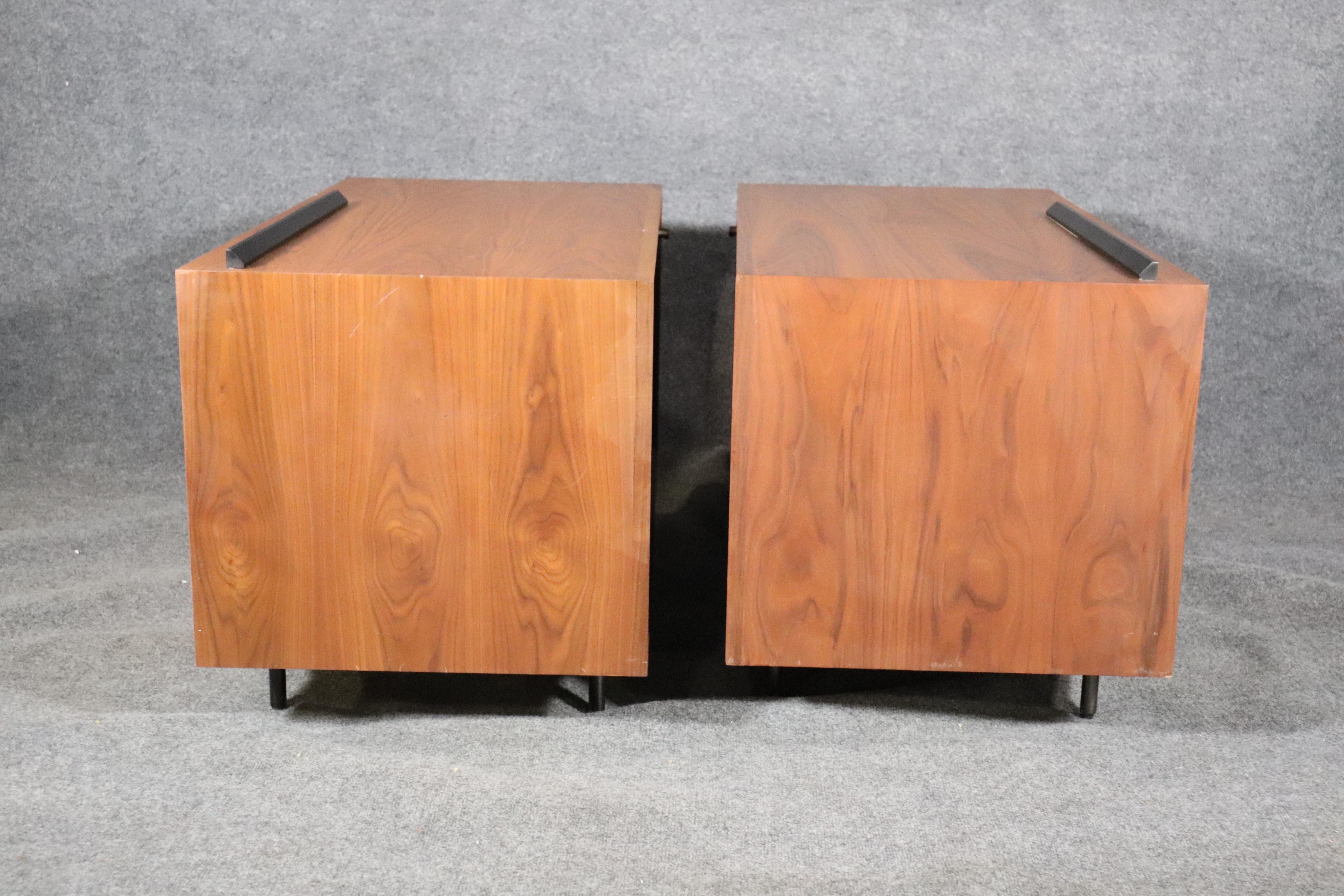 Matching Teak Cabinets In Good Condition For Sale In Brooklyn, NY