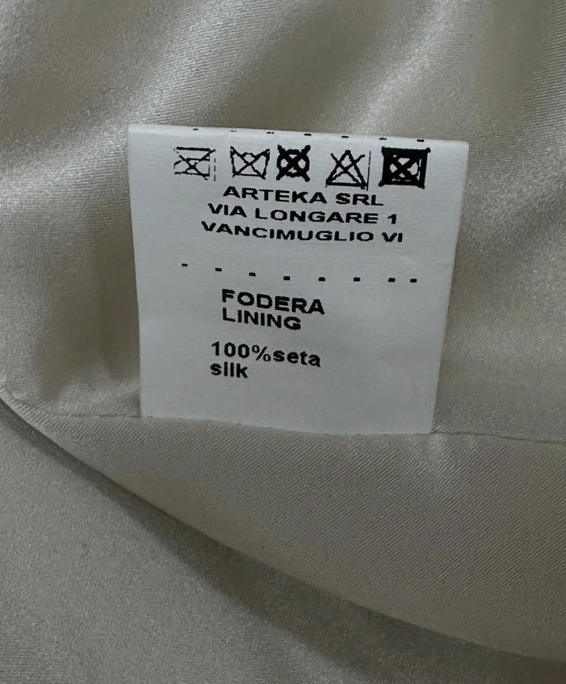 MATE 2017 Manteau en fourrure de vison marron avec étoiles blanches -Sz.42/ M en vente 3