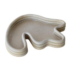 Mate Cracked Sage Lali Small Vide Poche di Sophie Parachey