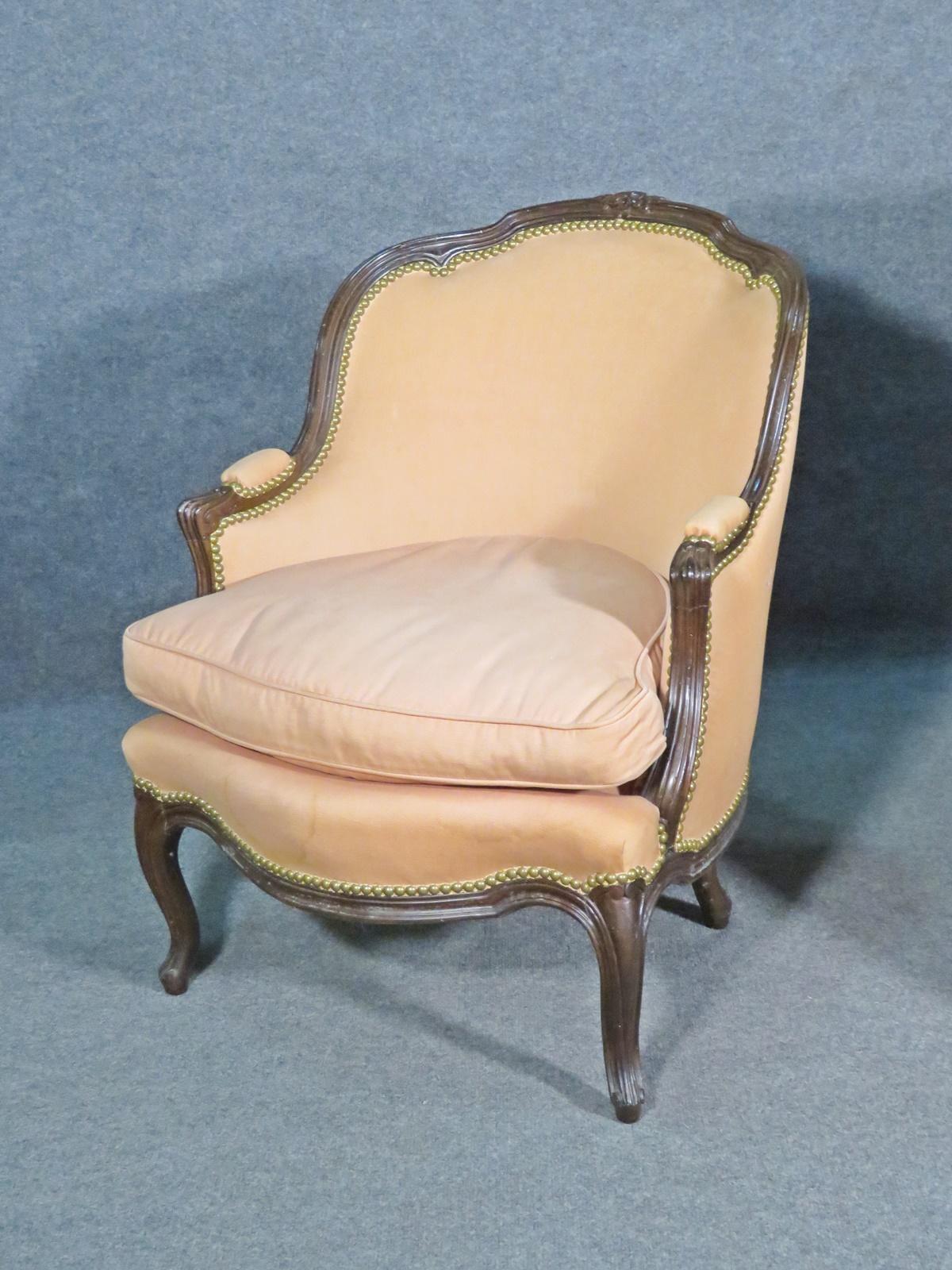 small bergere chair