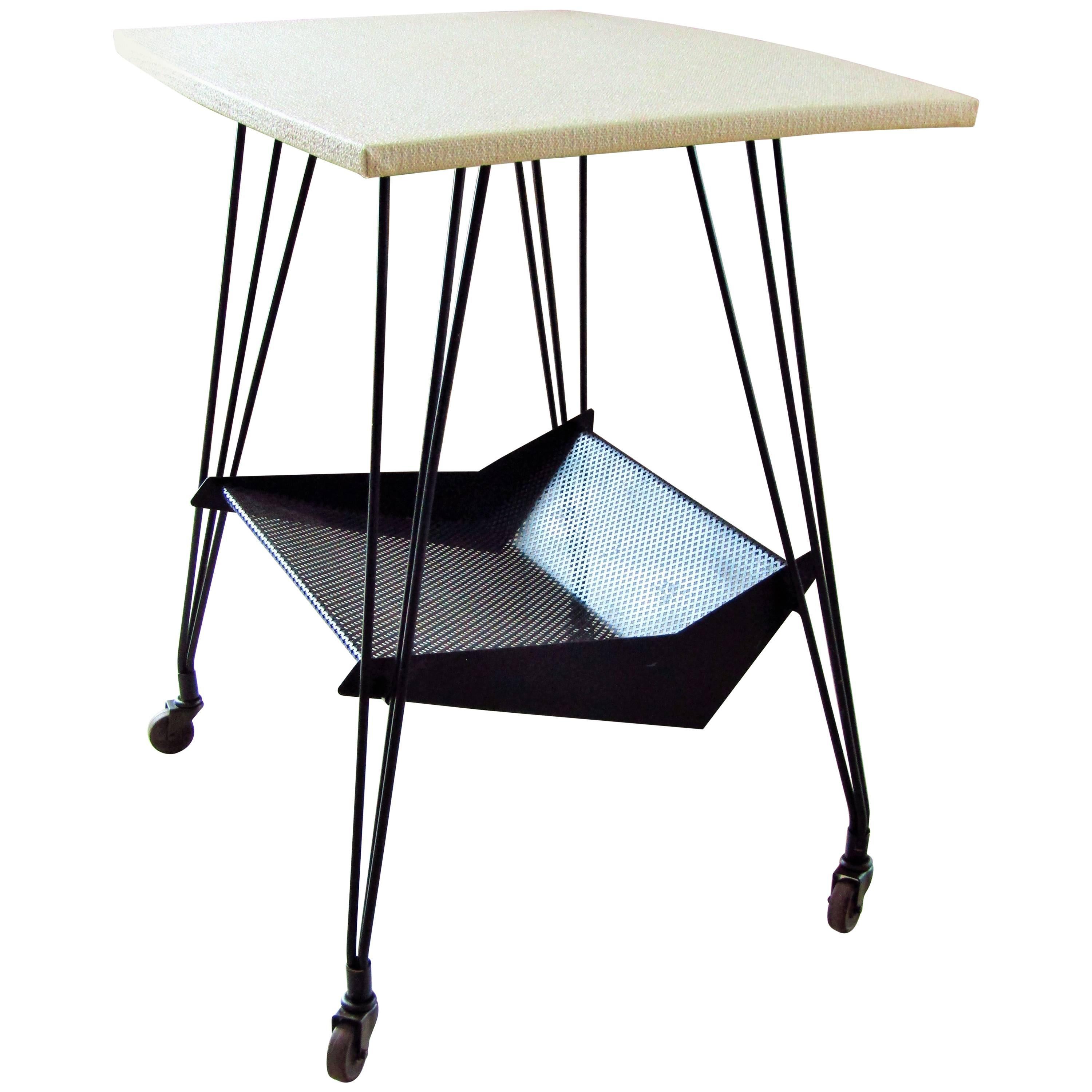 Mategot Bar Trolley, France, 1950s For Sale