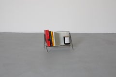 Mategot Inspired Perforated Metal Book Stand
