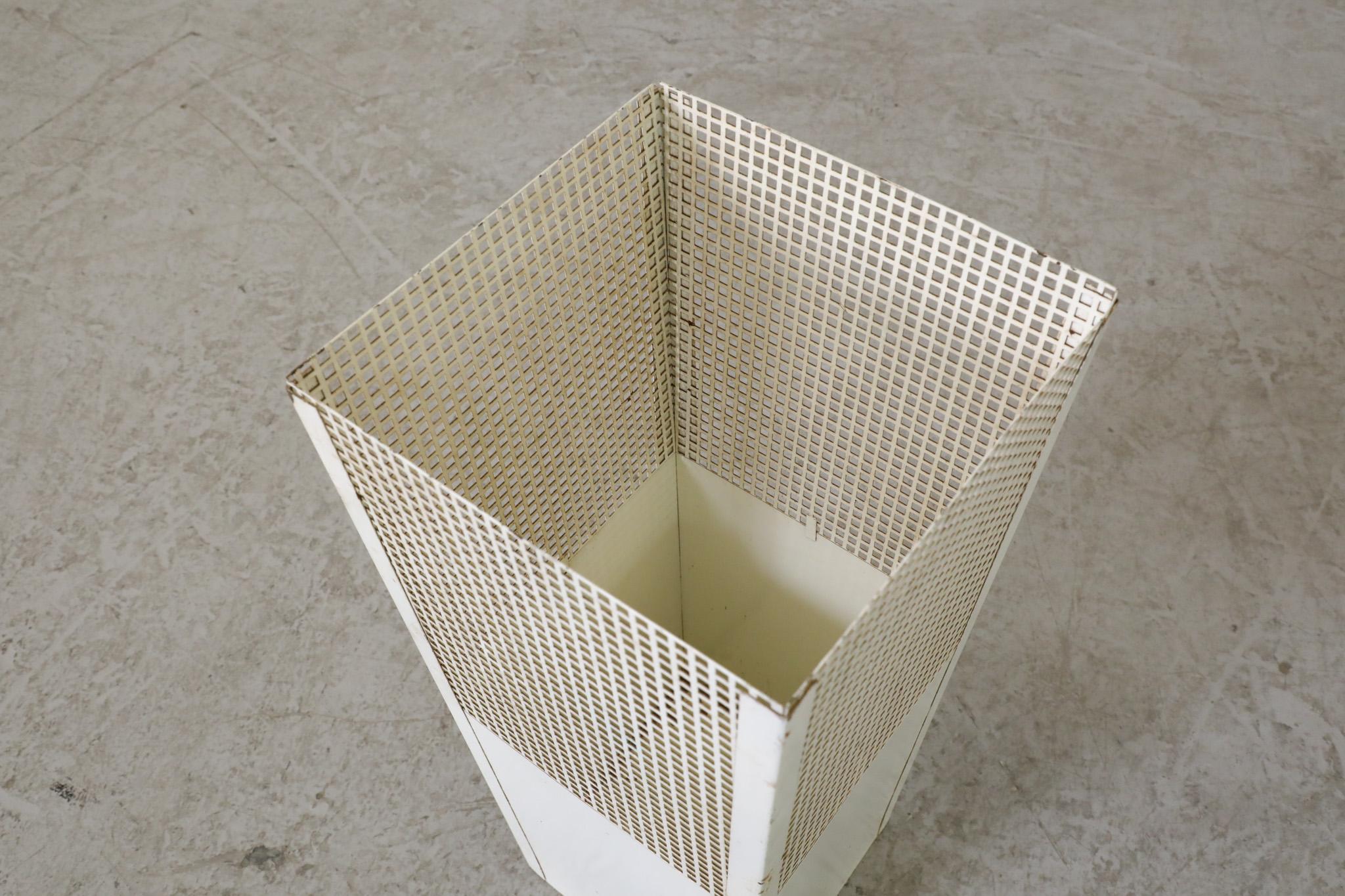 Mategot Style perforated Umbrella Stand or Waste Bin by Pilastro 5