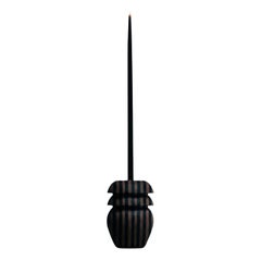 Matek Stria Candleholder Variant 1 in Recycled Composite by Project Materia