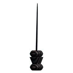 Matek Stria Candleholder Variant 2 in Recycled Composite by Project Materia