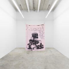 Matelli Light Pink Throw by Tony Matelli for Normann X Brask Art Collection