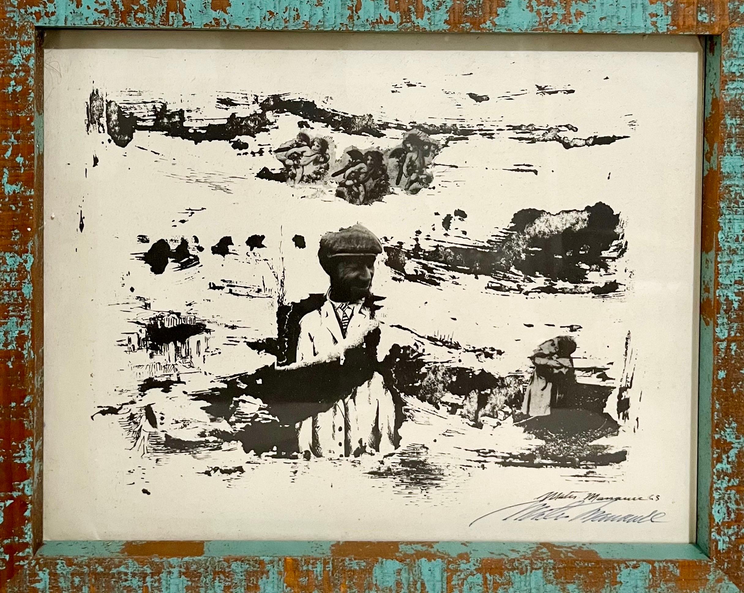 1963 Venezuelano Modernista Stampa fotografica a tecnica mista Mateo Manaure Fotografia d'arte