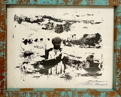 1963 Venezuelano Modernista Stampa fotografica a tecnica mista Mateo Manaure Fotografia d'arte
