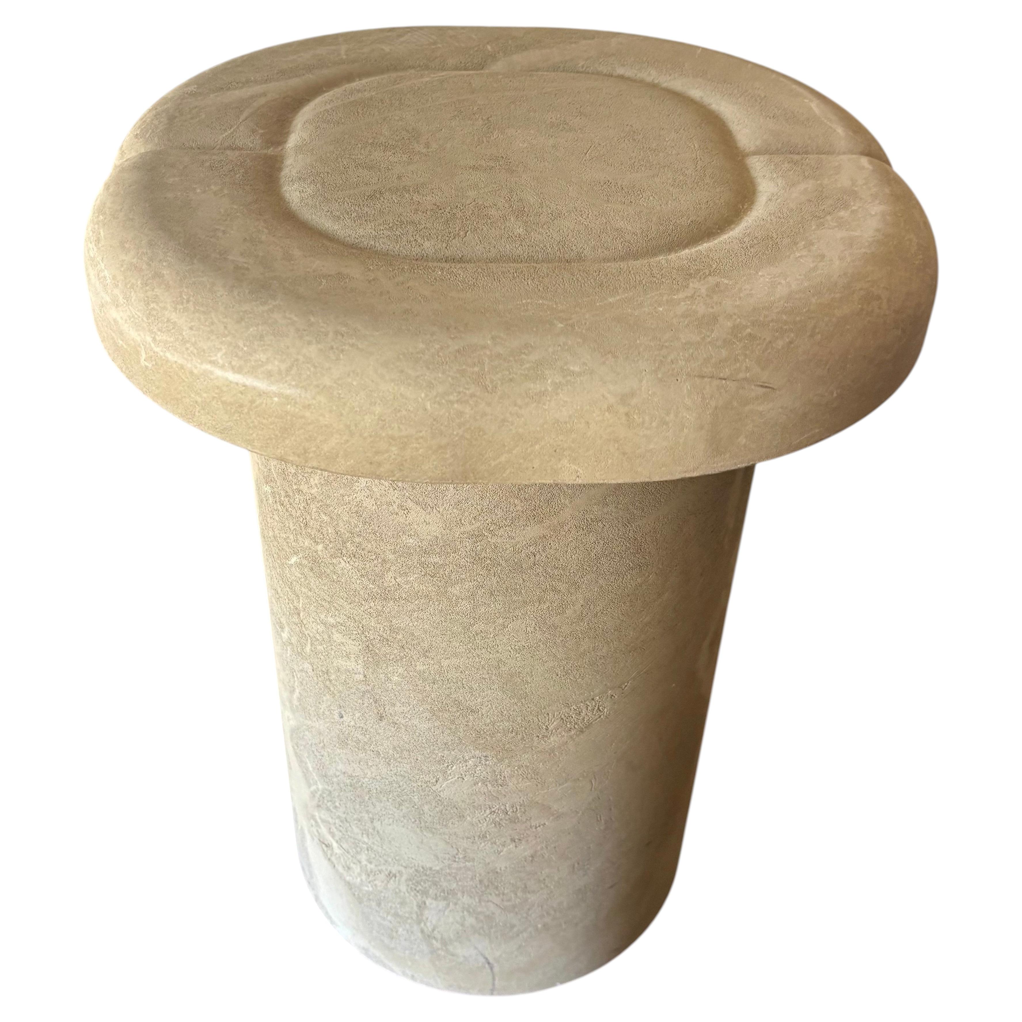 Table d'appoint Mater Alder de Patricia Urquiola, Matek, couleur « Coffee Shell Green » en vente