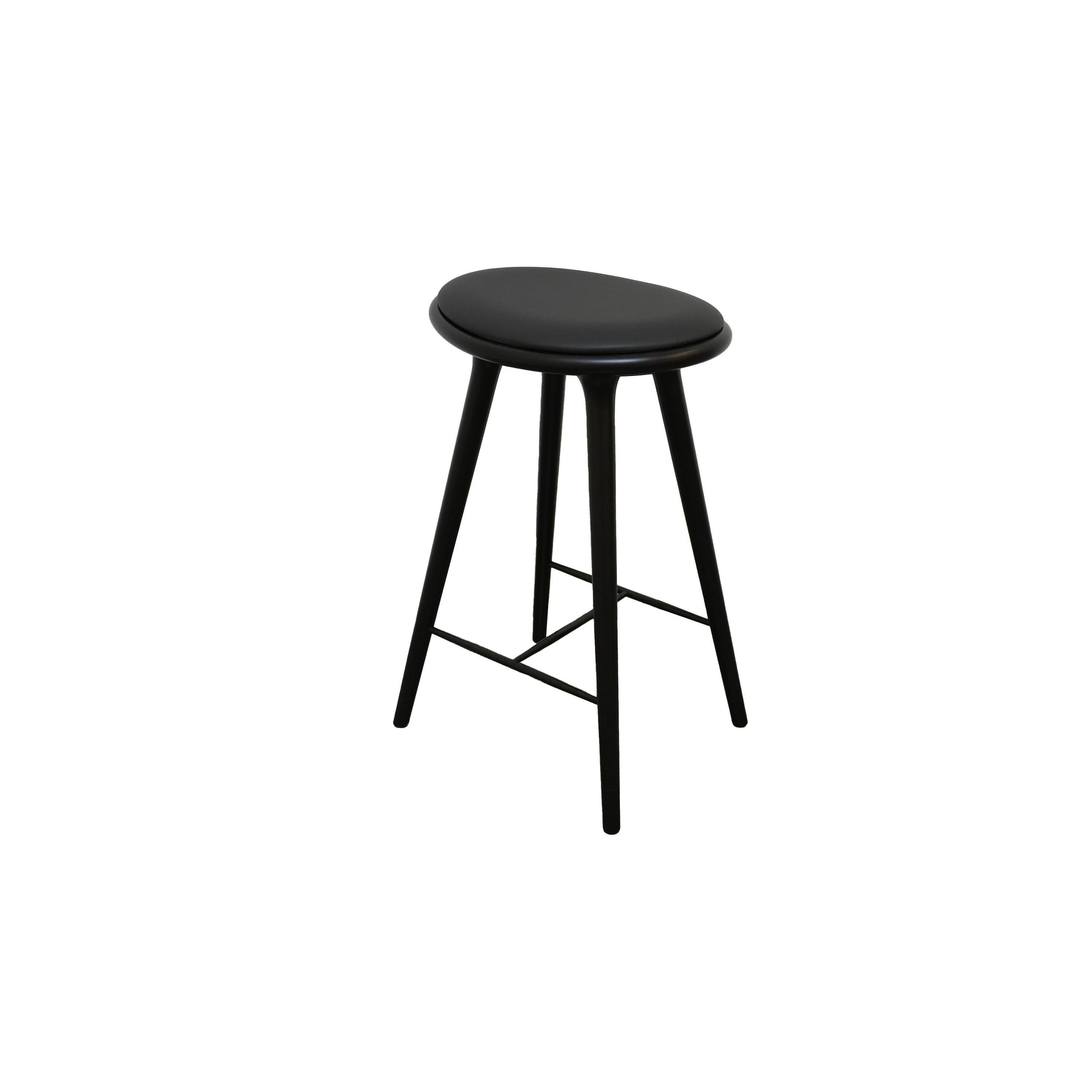 XXIe siècle et contemporain Tabouret haut Mater  Chêne teinté noir  69 cm par Space Copenhagen en vente
