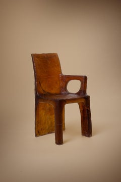 Materia Colectiva III Chaise en résine par Marcela Cure